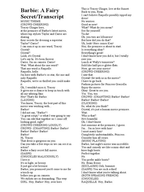 Fairy for a Day/Transcript .